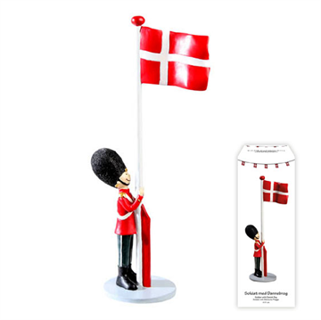 Garder med flag. Det gamle apotek